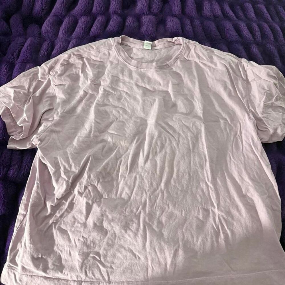 Old-navy Women's Pink and Purple T-shirt